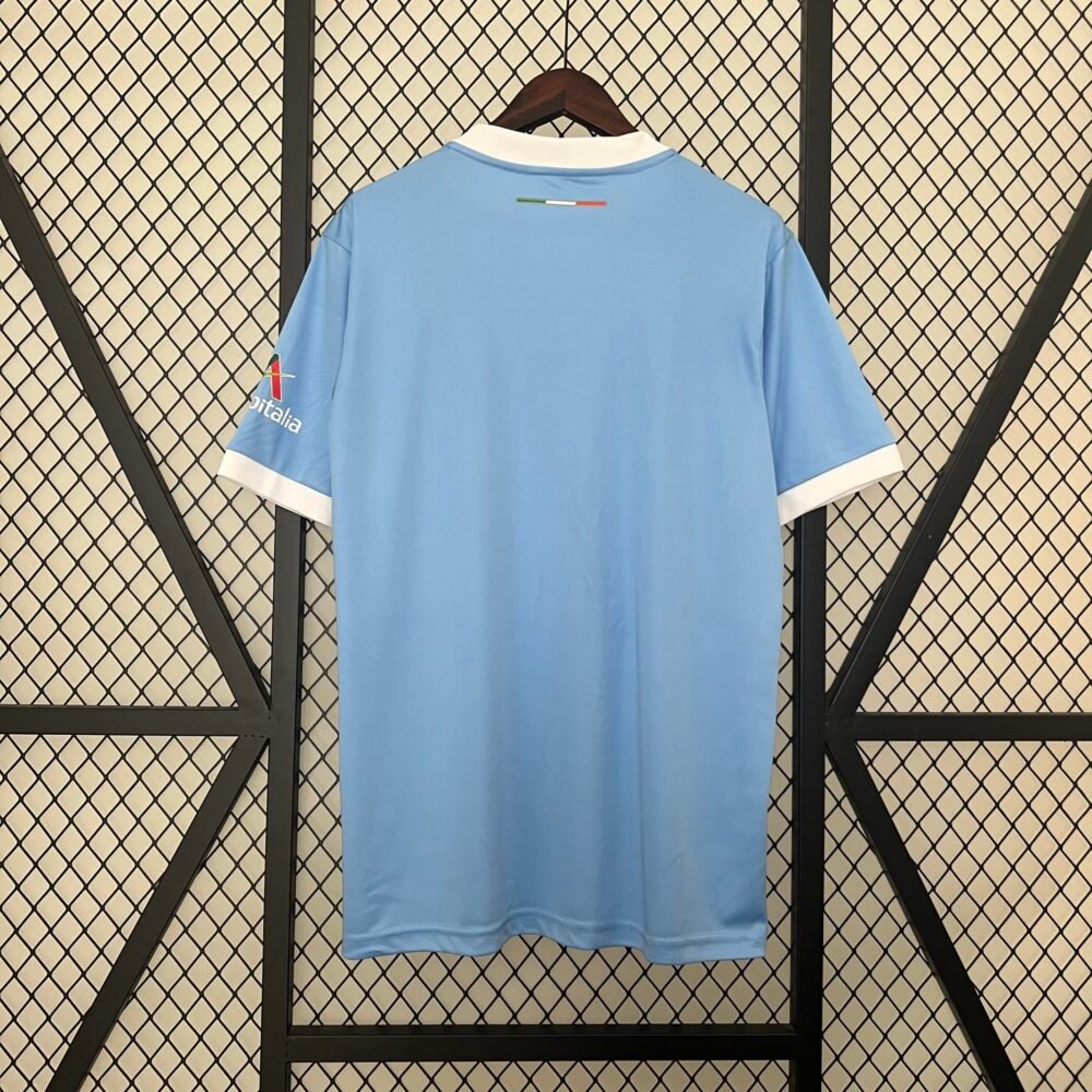 2024/2025 Lazio 50Th Anniversary Champion Edition Blue Football Shirt-NO.11 Ball
