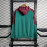 2023/2024 Fluminense Windbreaker Deep Red Football Shirt-NO.11 Ball