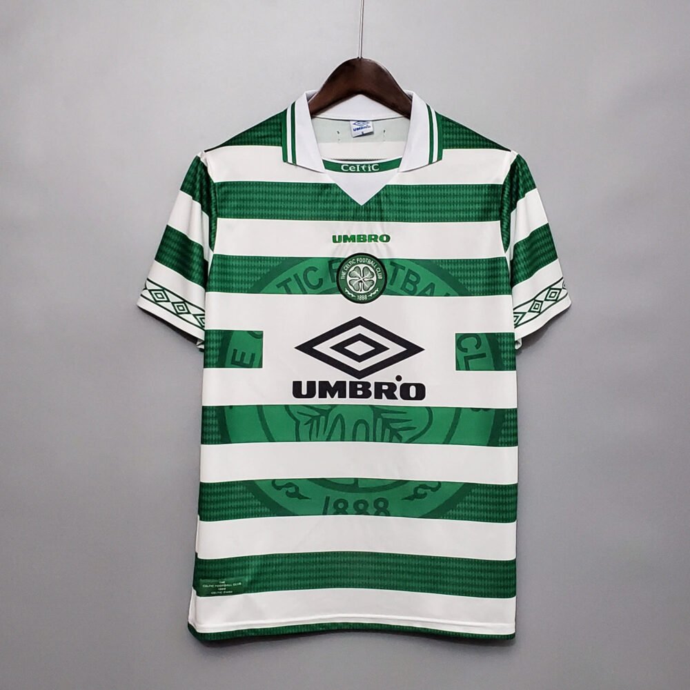 1998/1999 Retro Celtic Home Football Shirt-NO.11 Ball