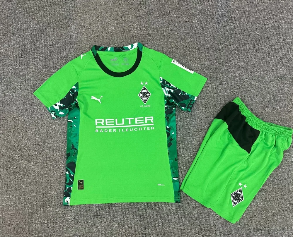 2025/2026 Borussia Mönchengladbach Away Football Shirt Kids Size