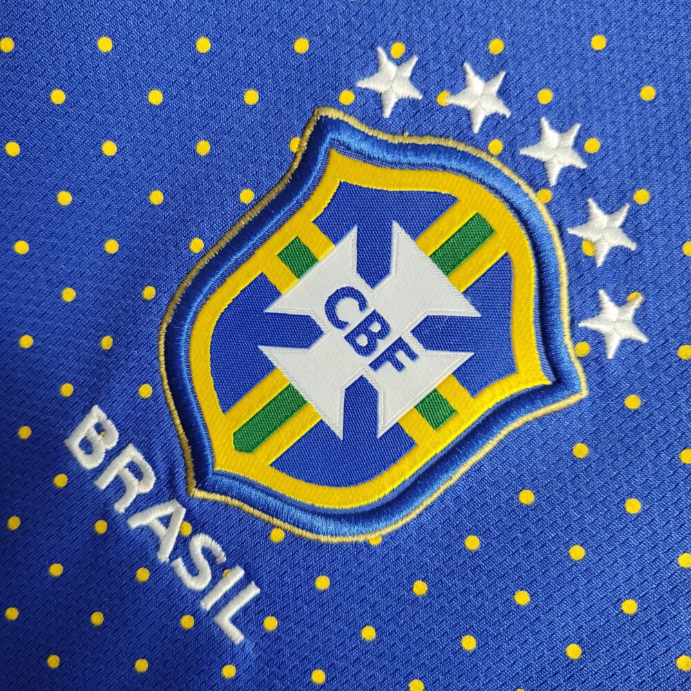 2010 Retro Brazil Away Football Shirt-NO.11 Ball