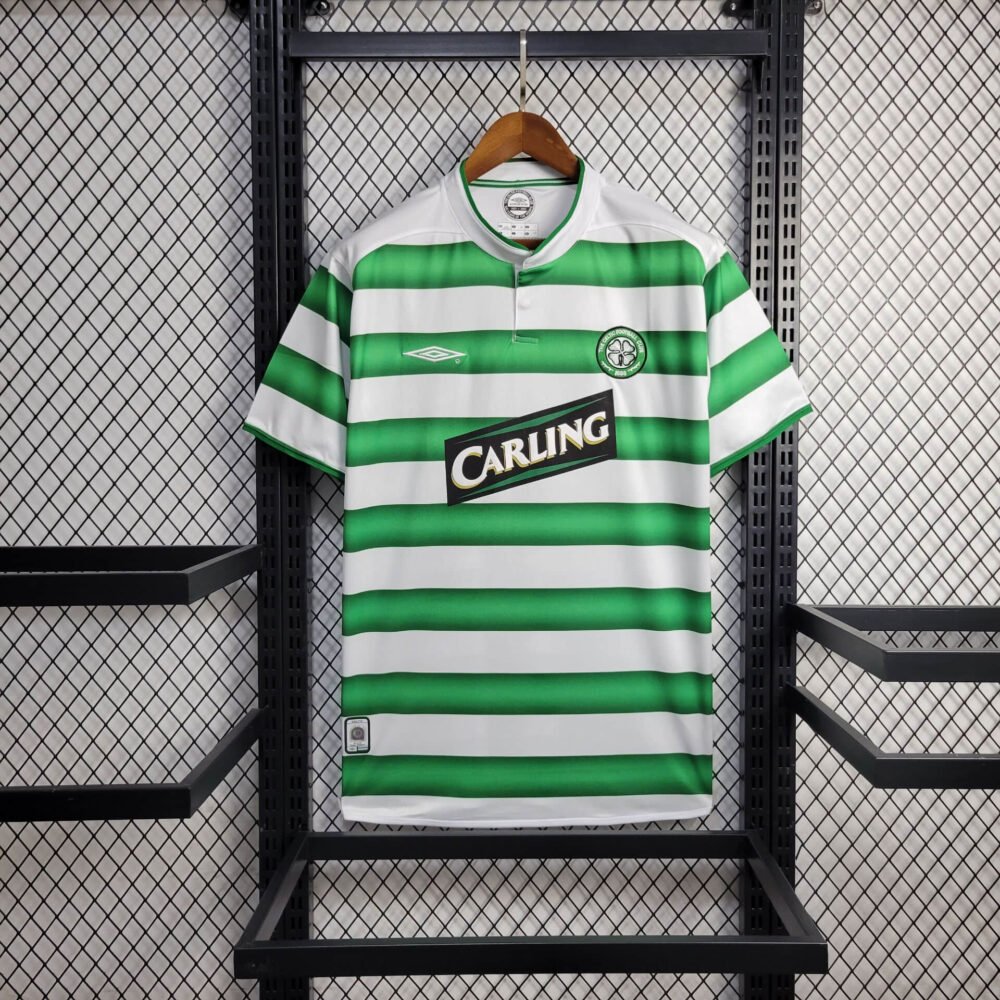 2005/2006 Retro Celtic Home Football Shirt-NO.11 Ball