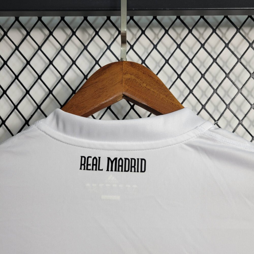 2010/2011 Retro Long Sleeve Real Madrid Home Football Shirt-NO.11 Ball