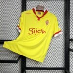 2015/2016 Retro Sporting de Gijon Away Football Shirt-NO.11 Ball
