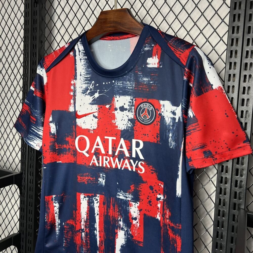 2024/2025 Paris Saint-Germain Pre-Match Football Shirt-NO.11 Ball