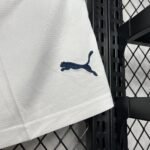 2024/2025 Manchester City Home White Shorts-NO.11 Ball
