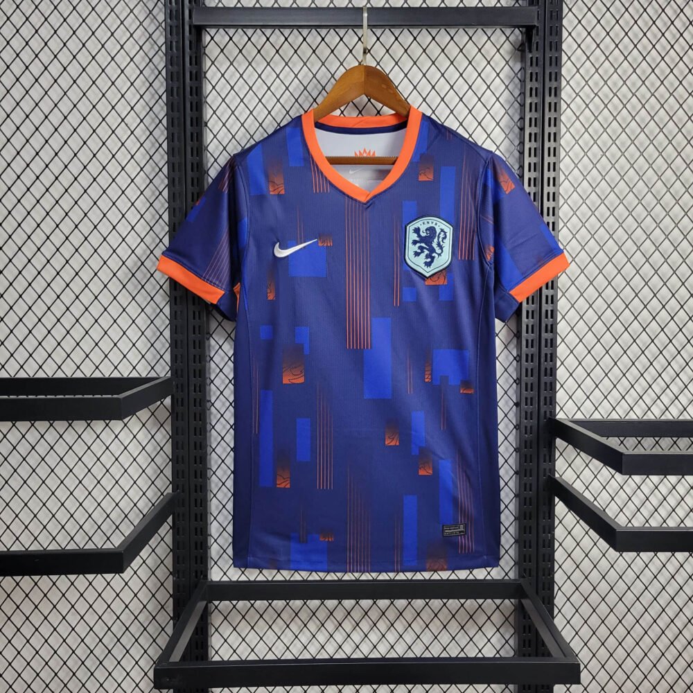 2024 Netherlands Away Football Shirt-NO.11 Ball