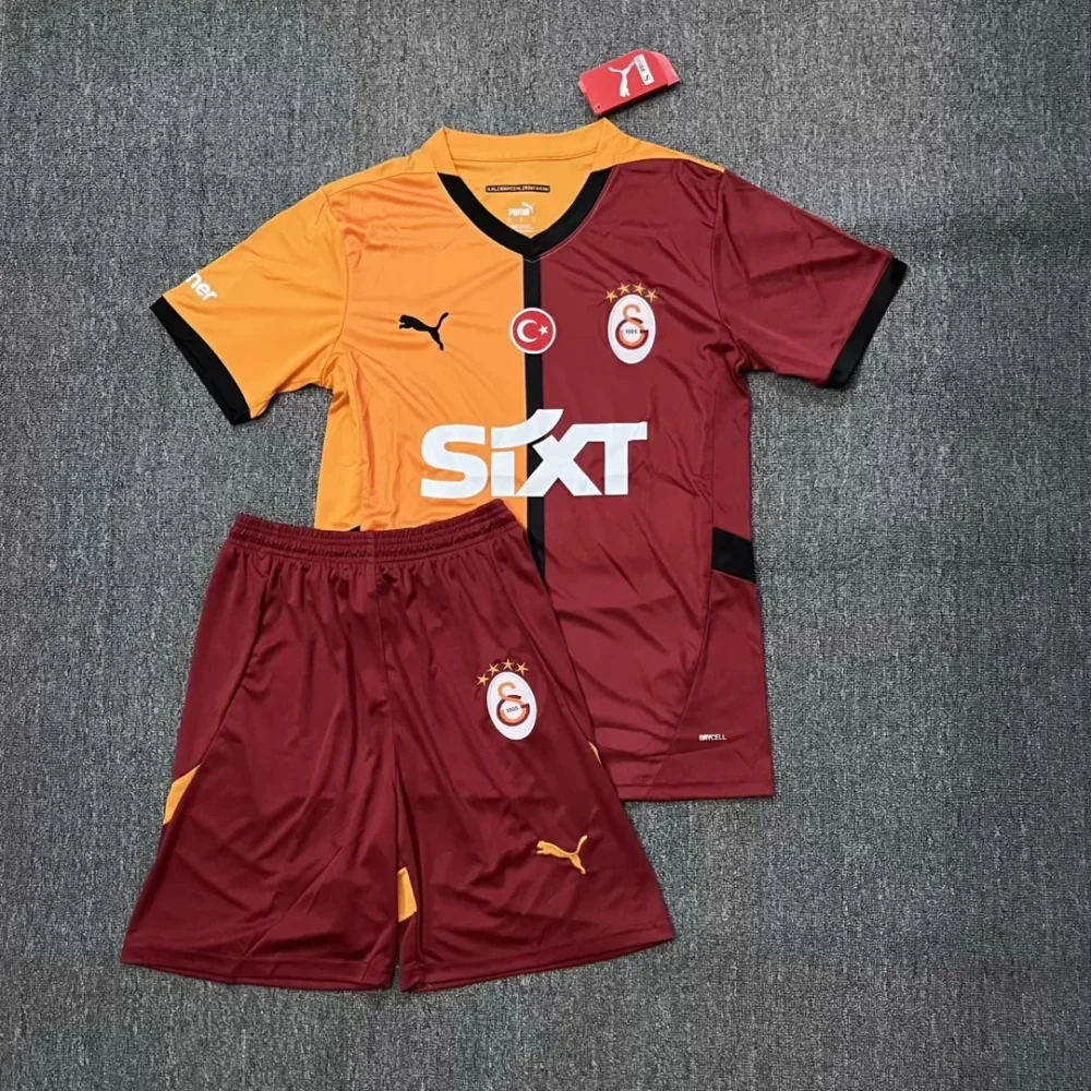 2024/2025 Galatasaray Home FootballShirt Kids size 1:1 Thai Quality