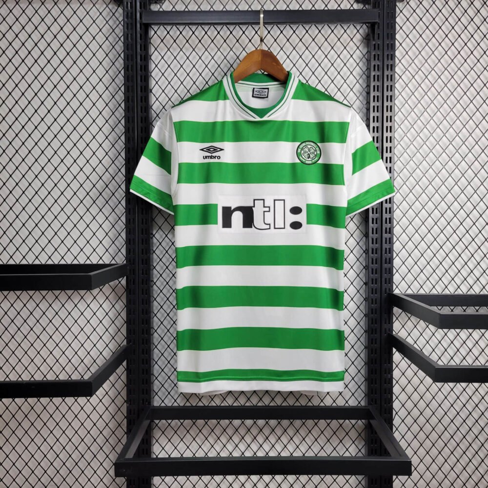 1999/2000 Retro Celtic Home Football Shirt-NO.11 Ball