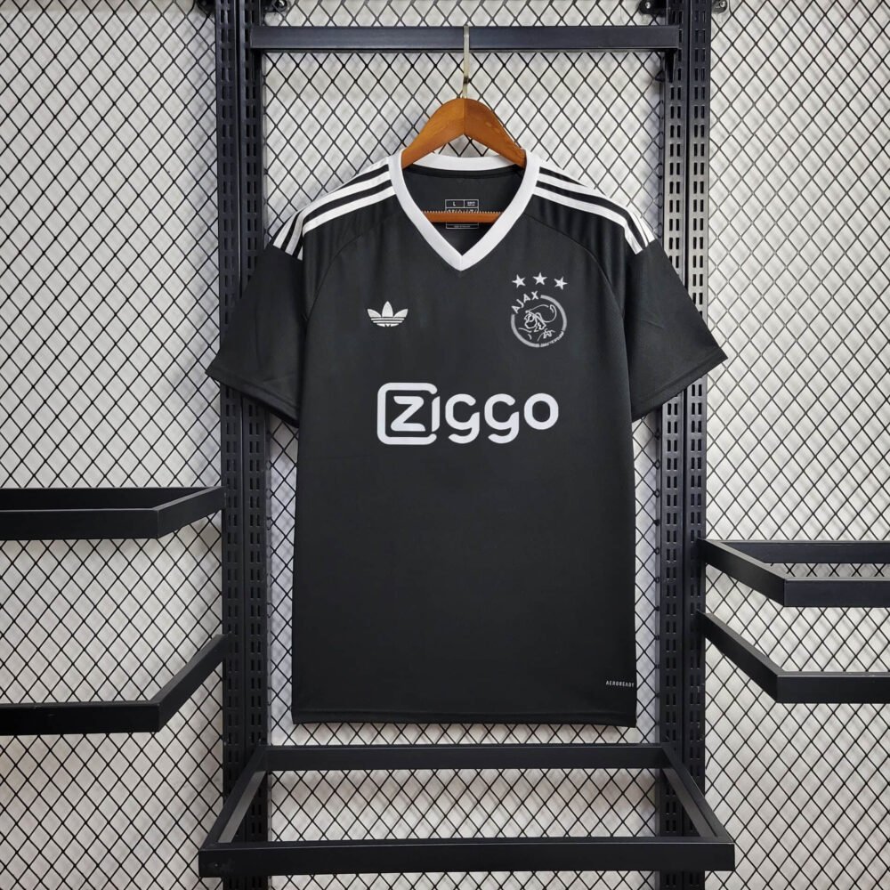 2024/2025 Ajax Black Football Shirt-NO.11 Ball