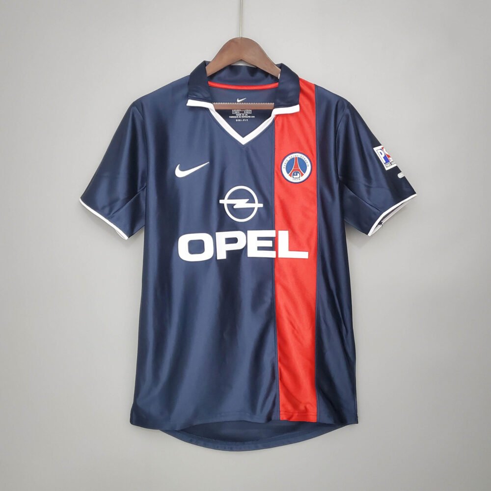 2001/2002 Retro Paris Saint-Germain Home Football Shirt-NO.11 Ball