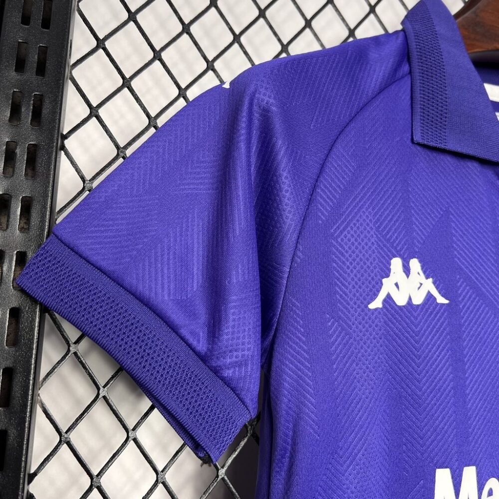 2024/2025 Fiorentina Home Football Shirt Kids Size-NO.11 Ball