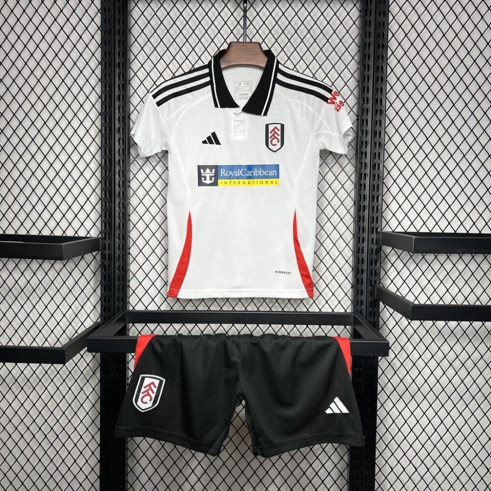 2024/2025 Fulham Home Football Shirt Kids Size-NO.11 Ball