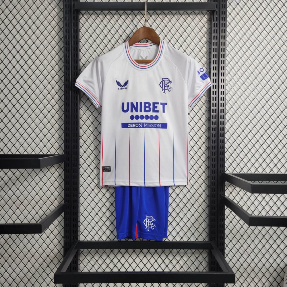 2023/2024 Rangers Away Football Shirt Kids Size-NO.11 Ball