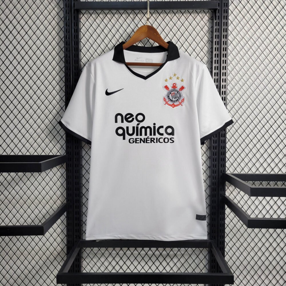 2011/2012 Retro Corinthians Home Football Shirt-NO.11 Ball