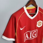 2006/2007 Retro Manchester United Home Football Shirt-NO.11 Ball