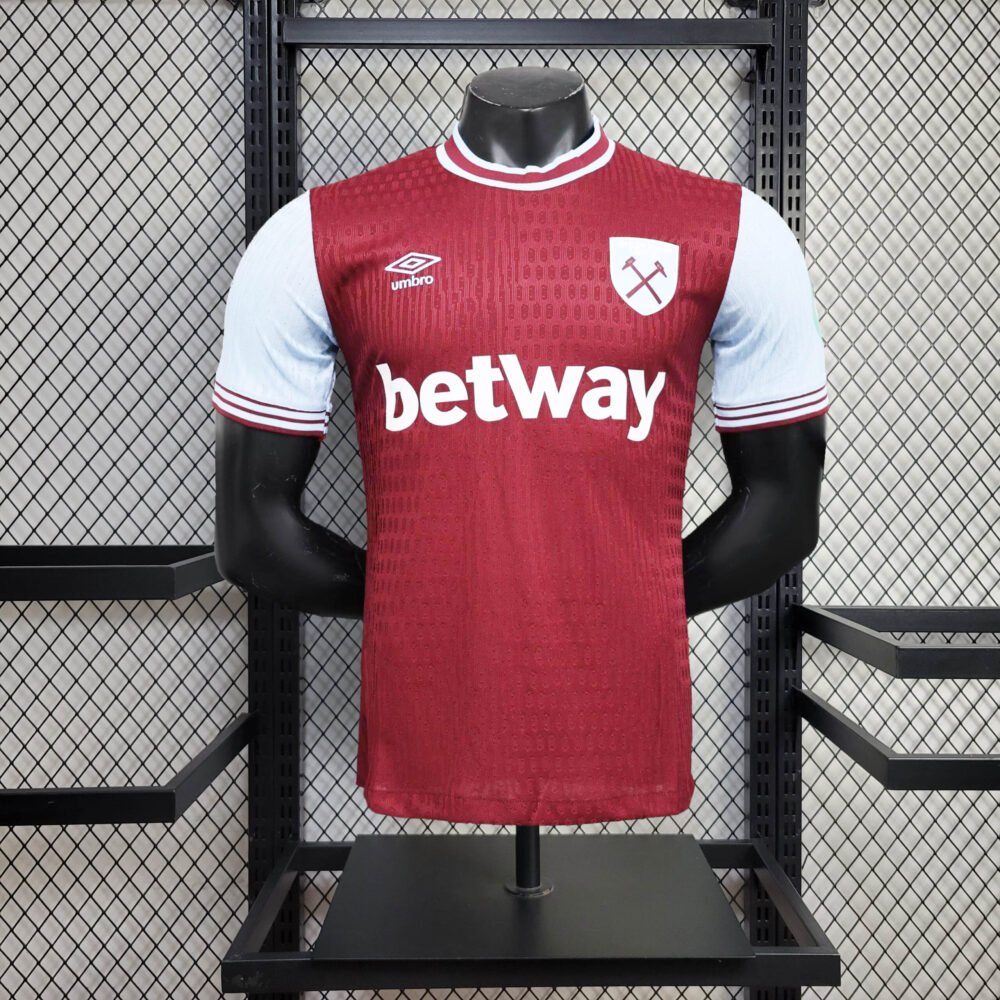 2024/2025 Player Version West Ham United Home Football Shirt-NO.11 Ball