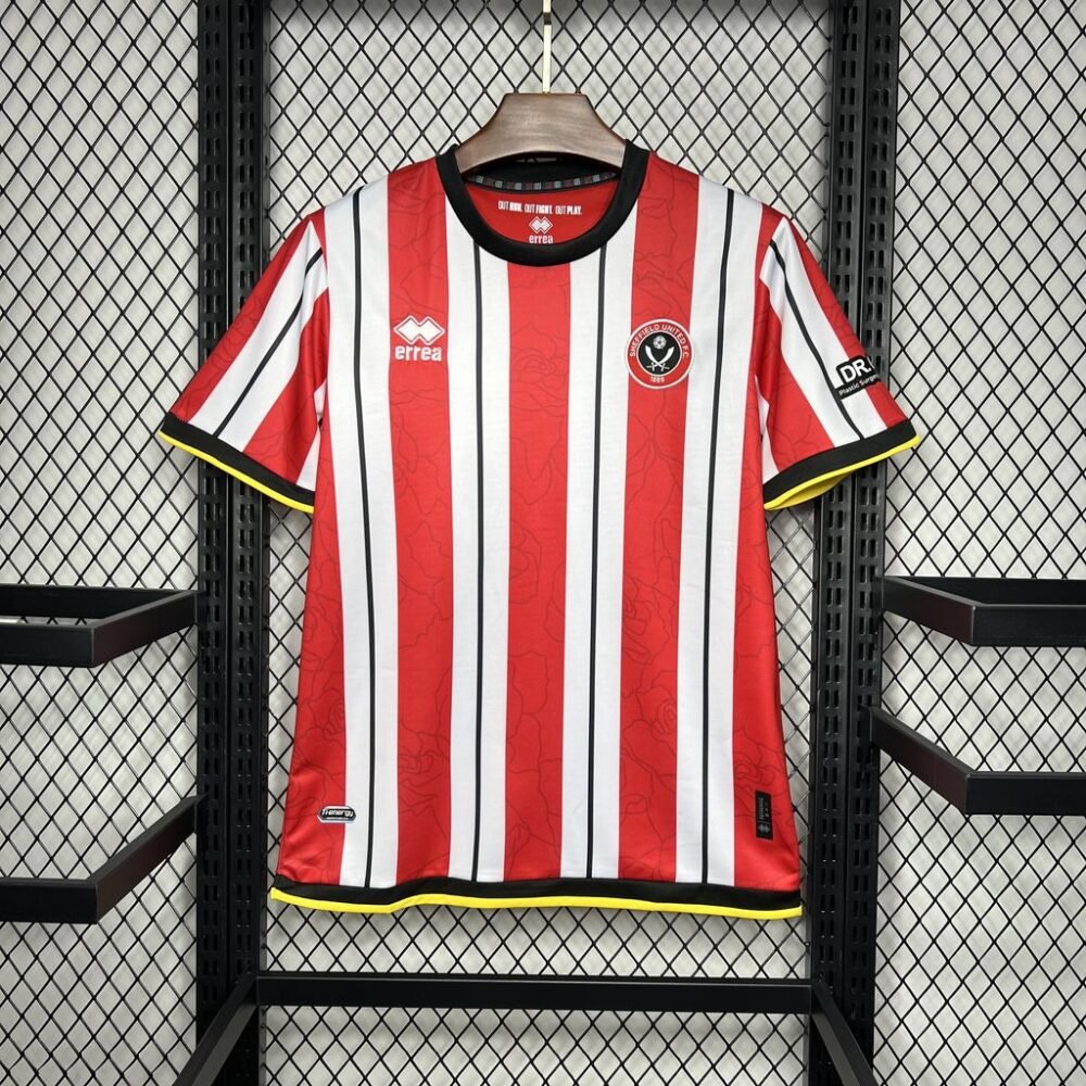 2024/2025 Sheffield United Home Football Shirt-NO.11 Ball