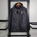 2023/2024 Corinthians Windbreaker Black Football Shirt-NO.11 Ball