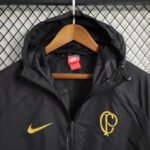 2023/2024 Corinthians Windbreaker Black Football Shirt-NO.11 Ball