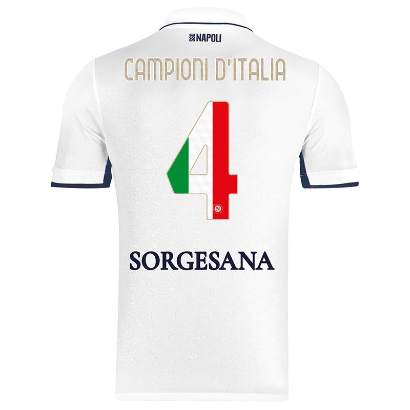 2024/2025 SSC Napoli Italian Champions Away Match Shirt