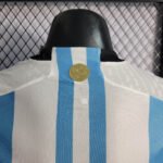 2022 Player Version Argentina Home Football Shirt-NO.11 Ball