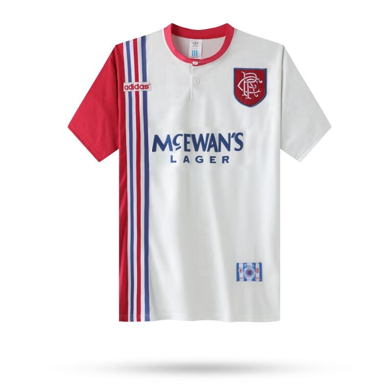 1996/1997 Retro Rangers Away Football Shirt-NO.11 Ball