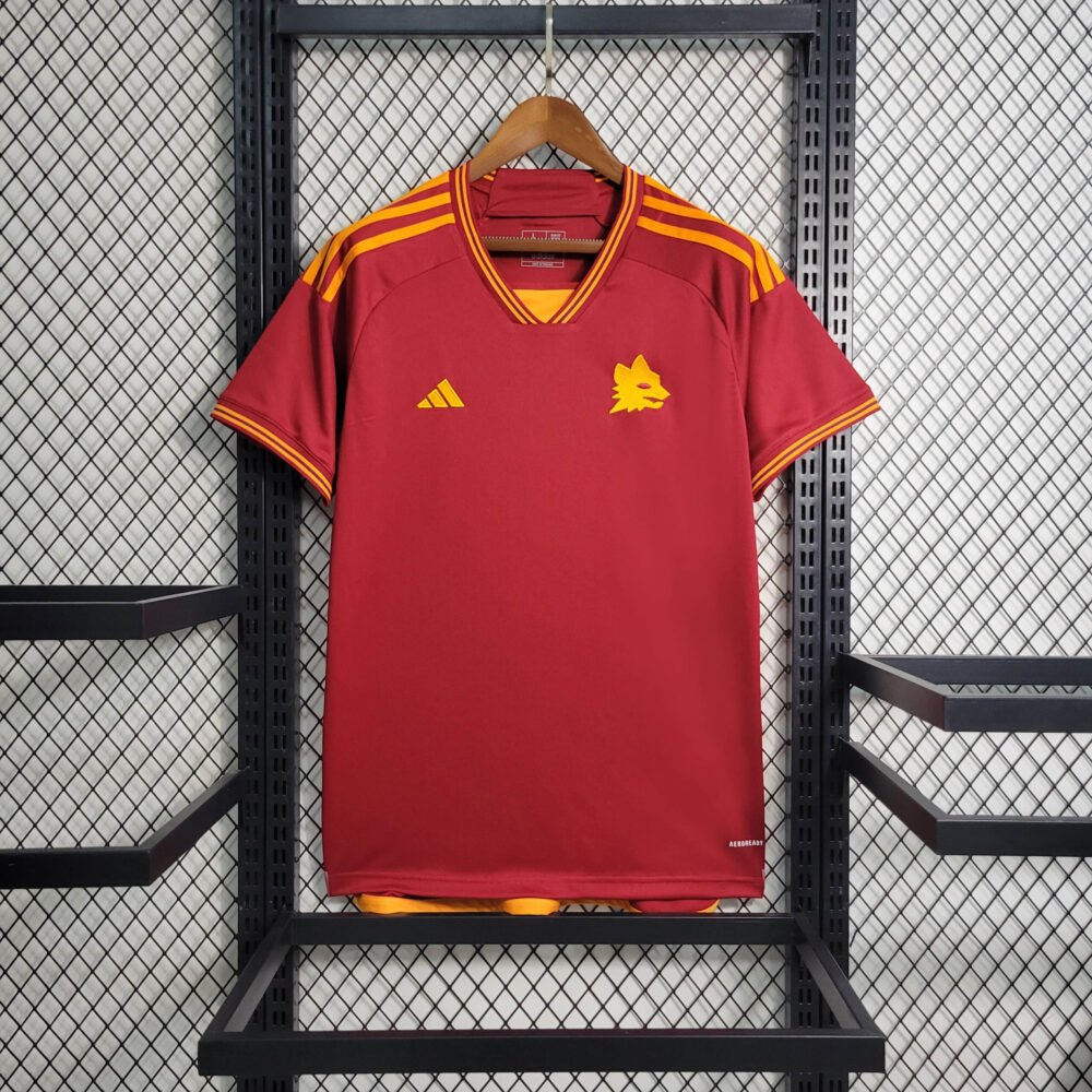 2023/2024 AS Roma Home Football Shirt-NO.11 Ball
