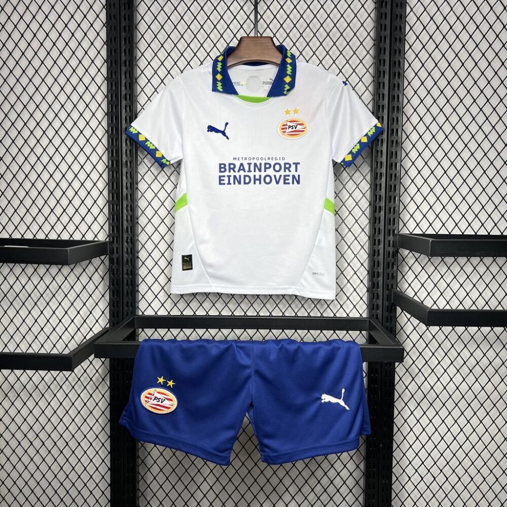 2024/2025 Eindhoven Third Away Football Shirt Kids Size-NO.11 Ball