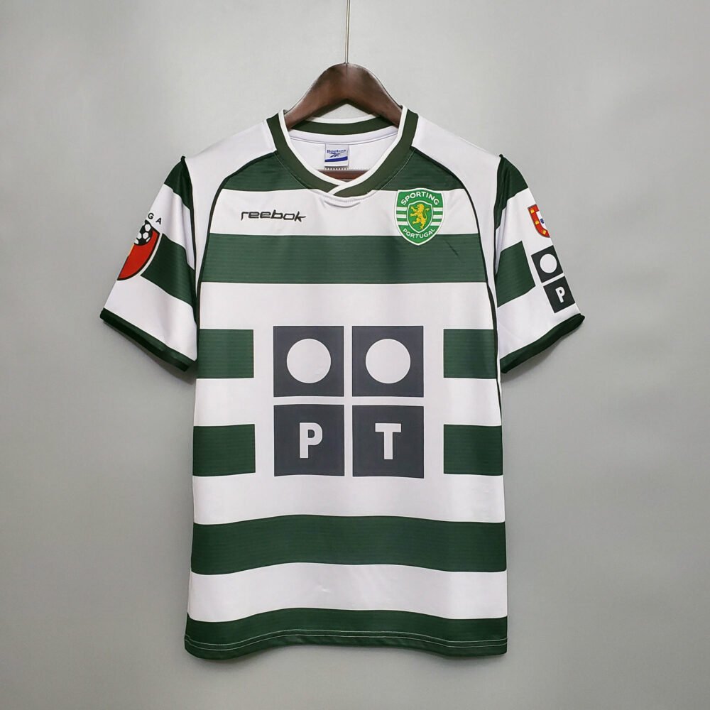 2002/2003 Retro Sporting Lisbon Home Football Shirt-NO.11 Ball