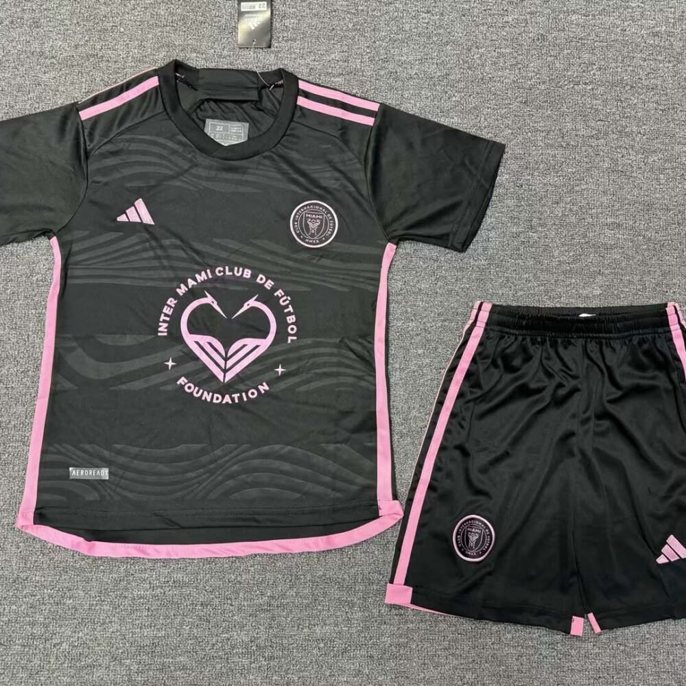 2024/2025 Inter Miami Pre-Season Away Soccer Jersey 1:1 Thai Quality Kids Size