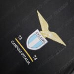 2024/2025 Lazio 50Th Anniversary Champion Edition Black Football Shirt-NO.11 Ball