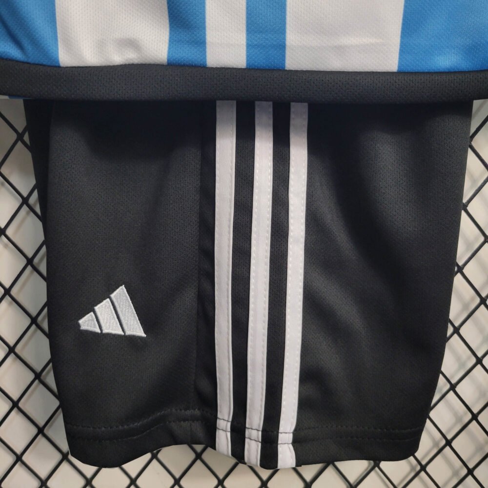 2022 Argentina Home Football Shirt Kids Size-NO.11 Ball