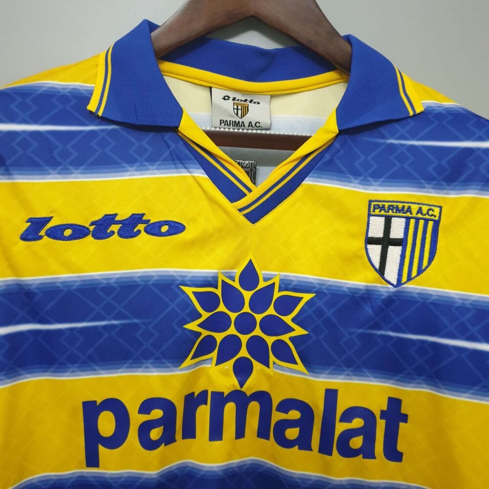 1998/1999 Retro Parma Home Football Shirt-NO.11 Ball