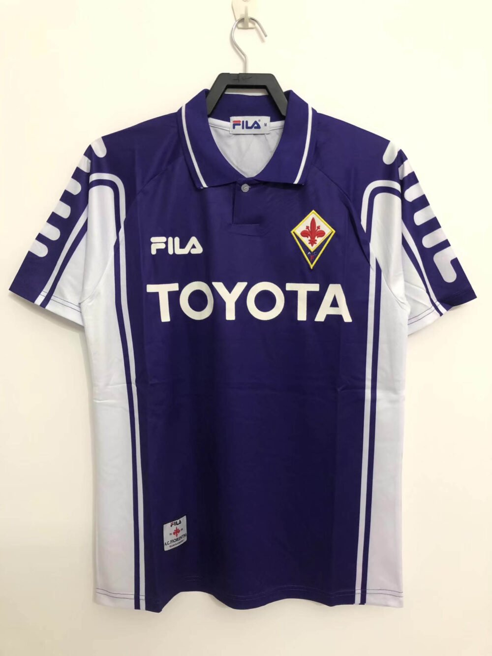 1999/2000 Retro Fiorentina Home Football Shirt-NO.11 Ball