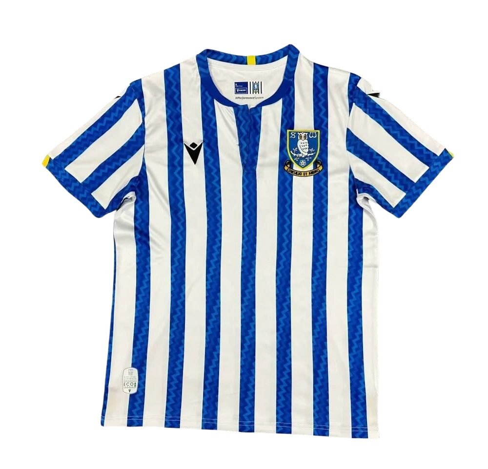 2024/2025 Sheffield Wednesday Home Football Shirt-NO.11 Ball