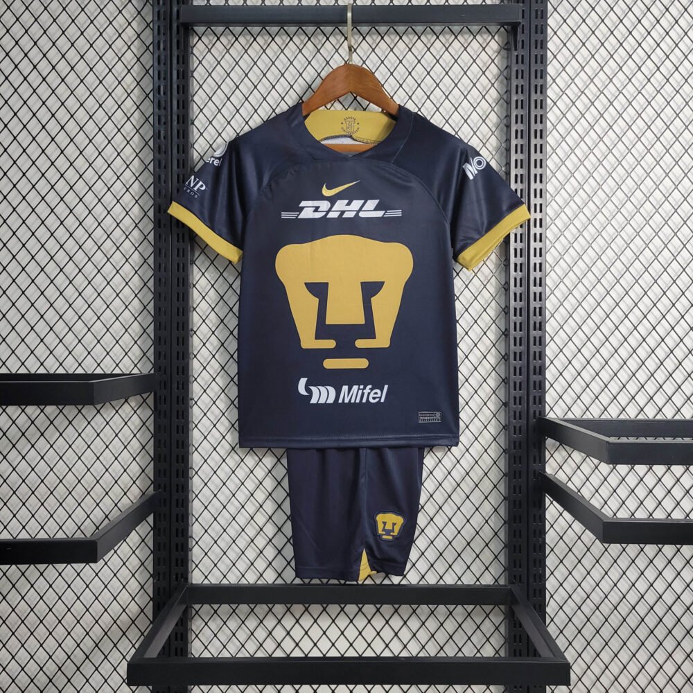 2023/2024 Pumas UNAM Away Football Shirt Kids Size-NO.11 Ball