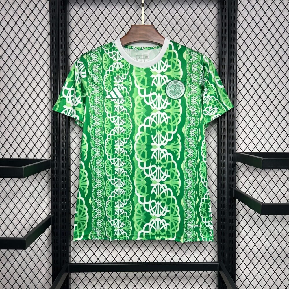 2024/2025 Celtic Pre-Match Football Shirt-NO.11 Ball