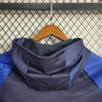 2023/2024 Bayern Munchen Windbreaker(Navy Blue)Football Shirt-NO.11 Ball