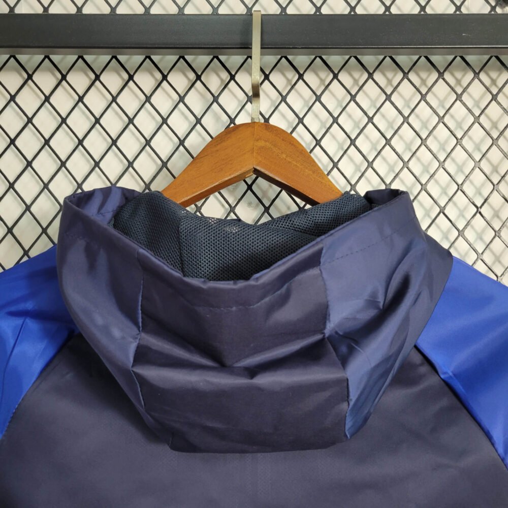 2023/2024 Bayern Munchen Windbreaker(Navy Blue)Football Shirt-NO.11 Ball