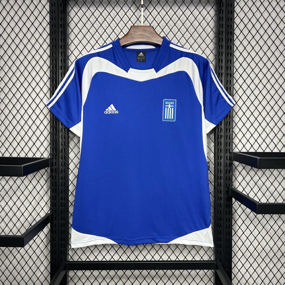 2024 Greece Home Football Shirt-NO.11 Ball