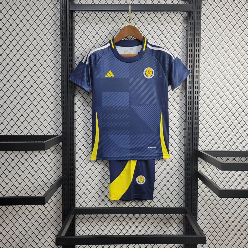 2024 Scotland Home Football Shirt Kids Size-NO.11 Ball