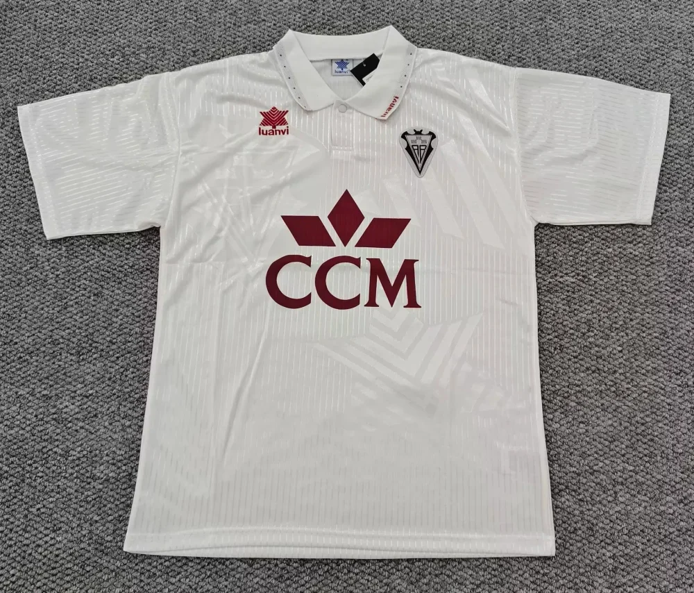 1995/1996 Retro Albacete Home FootballShirt 1:1 Thai Quality