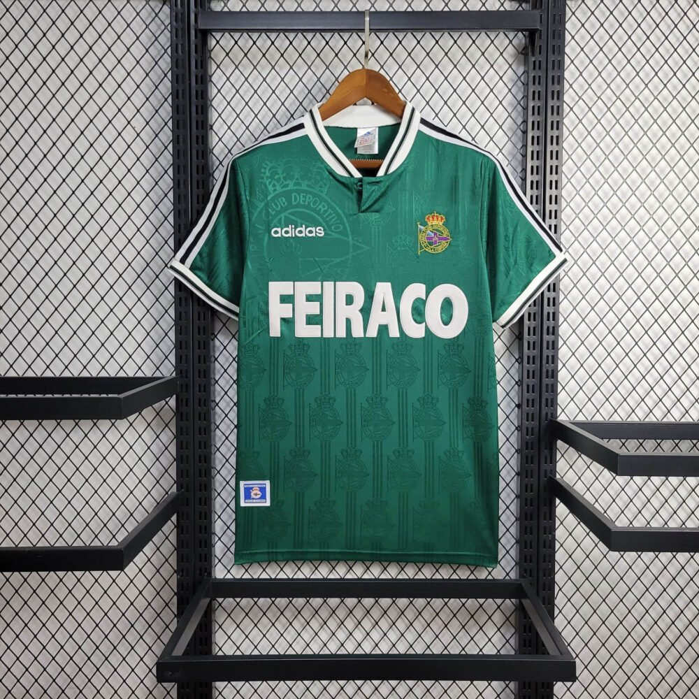 1999/2000 Retro Deportivo de La Coruna Away Football Shirt-NO.11 Ball