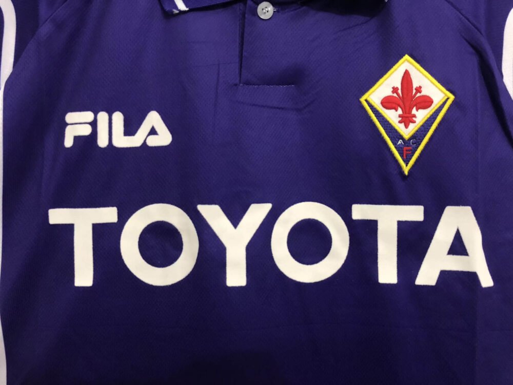 1999/2000 Retro Fiorentina Home Football Shirt-NO.11 Ball