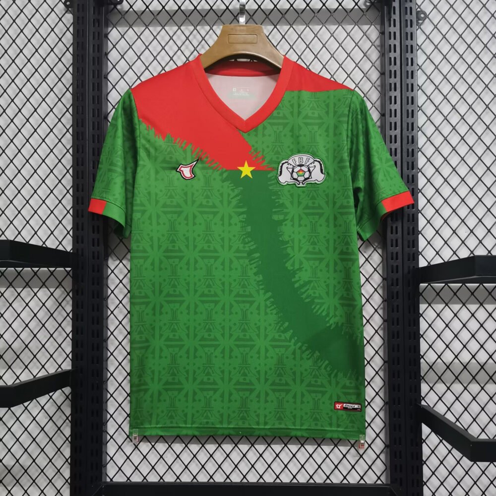 2024 Burkina Faso Home Football Shirt-NO.11 Ball