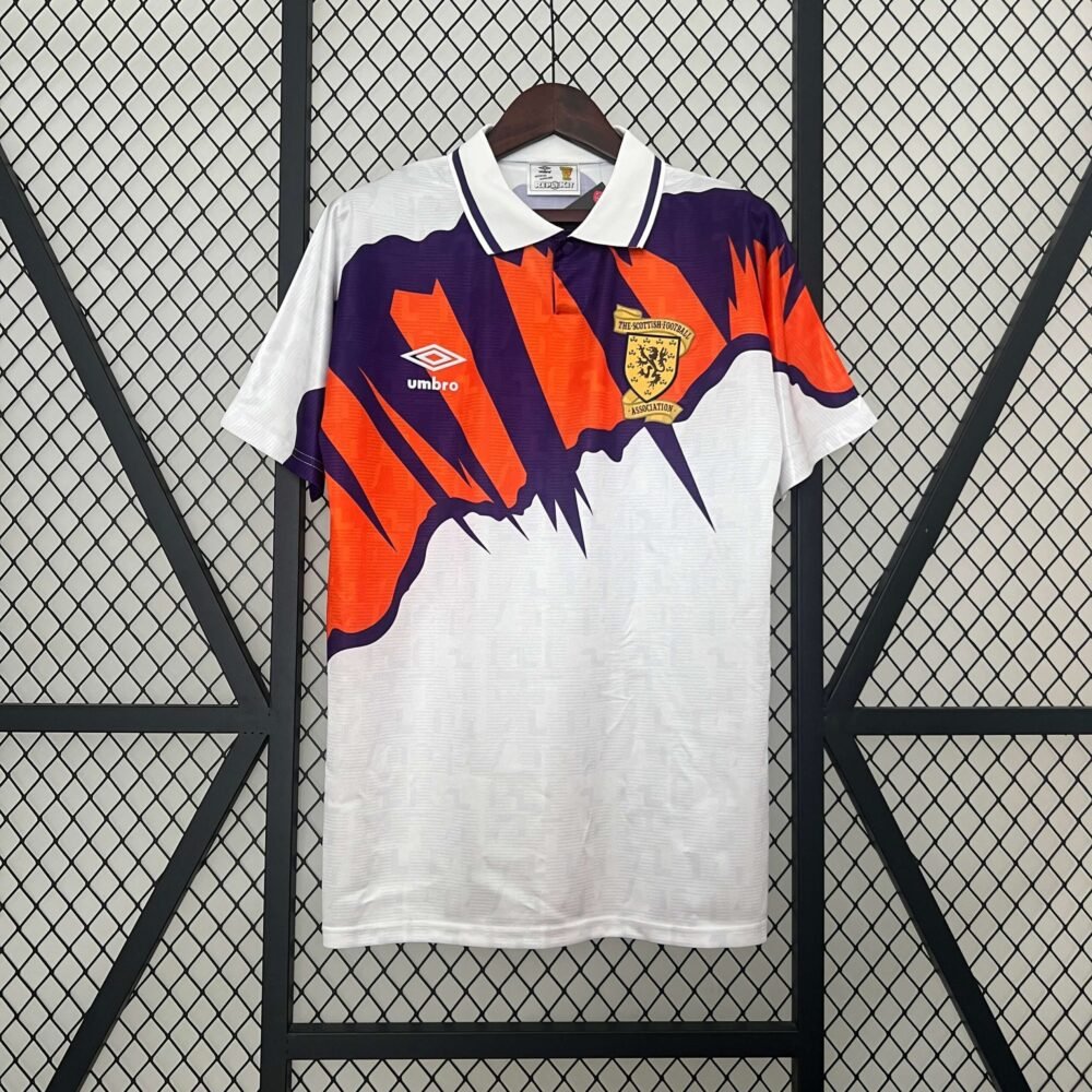 1992 Retro Scotland Away Football Shirt-NO.11 Ball