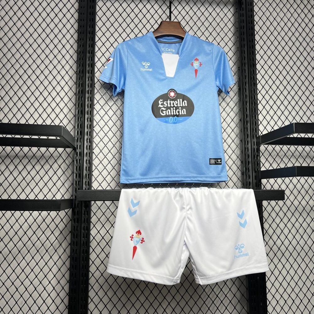 2024/2025 Celta Vigo Home Football Shirt Kids Size-NO.11 Ball