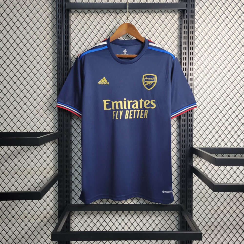 2023/2024 Arsenal Special Edition Navy blue Football Shirt-NO.11 Ball