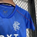 2024/2025 Rangers Home Football Shirt Kids Size-NO.11 Ball